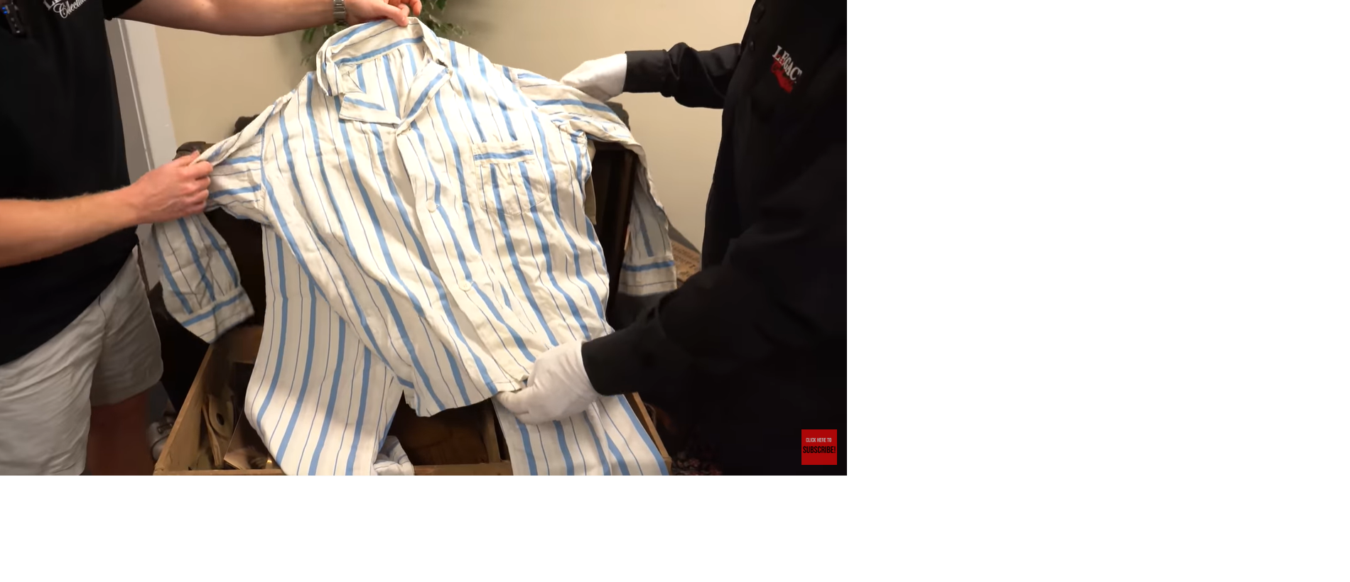 Are these hundred year old PJs?