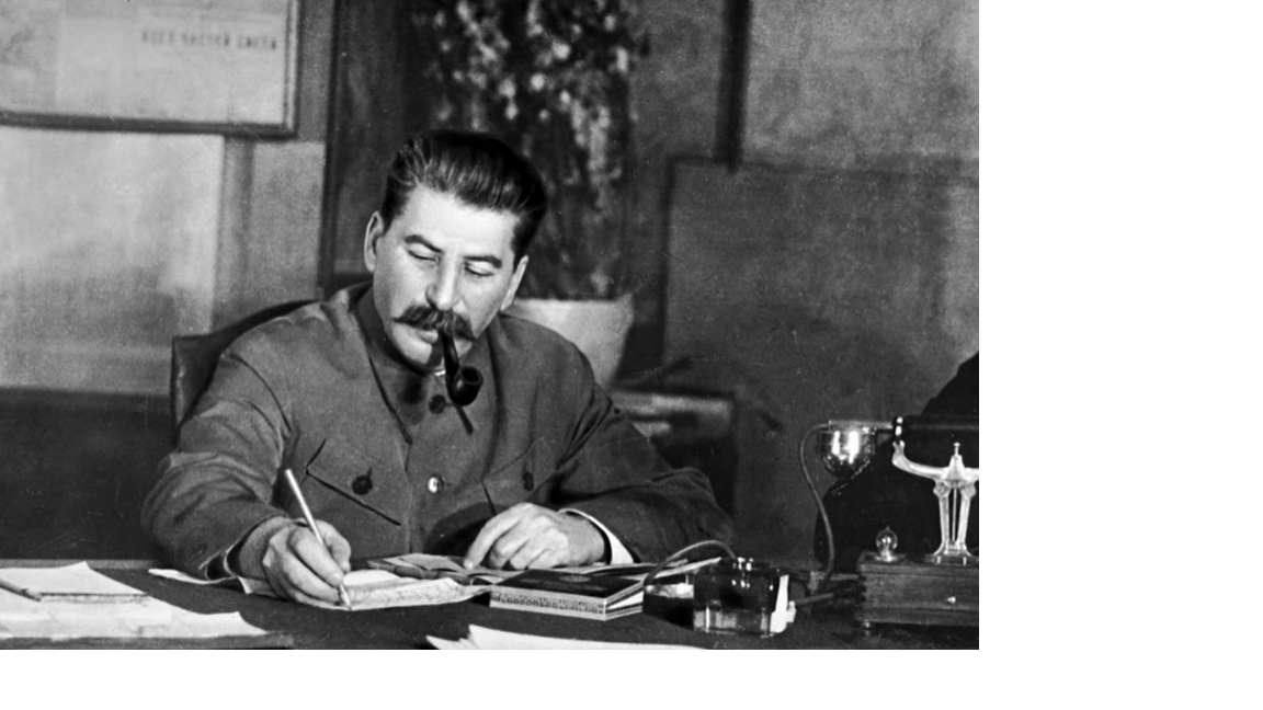 But Stalin was not around in the 90s