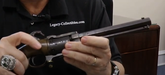 Butterfield Civil War Pistol Advanced Patent