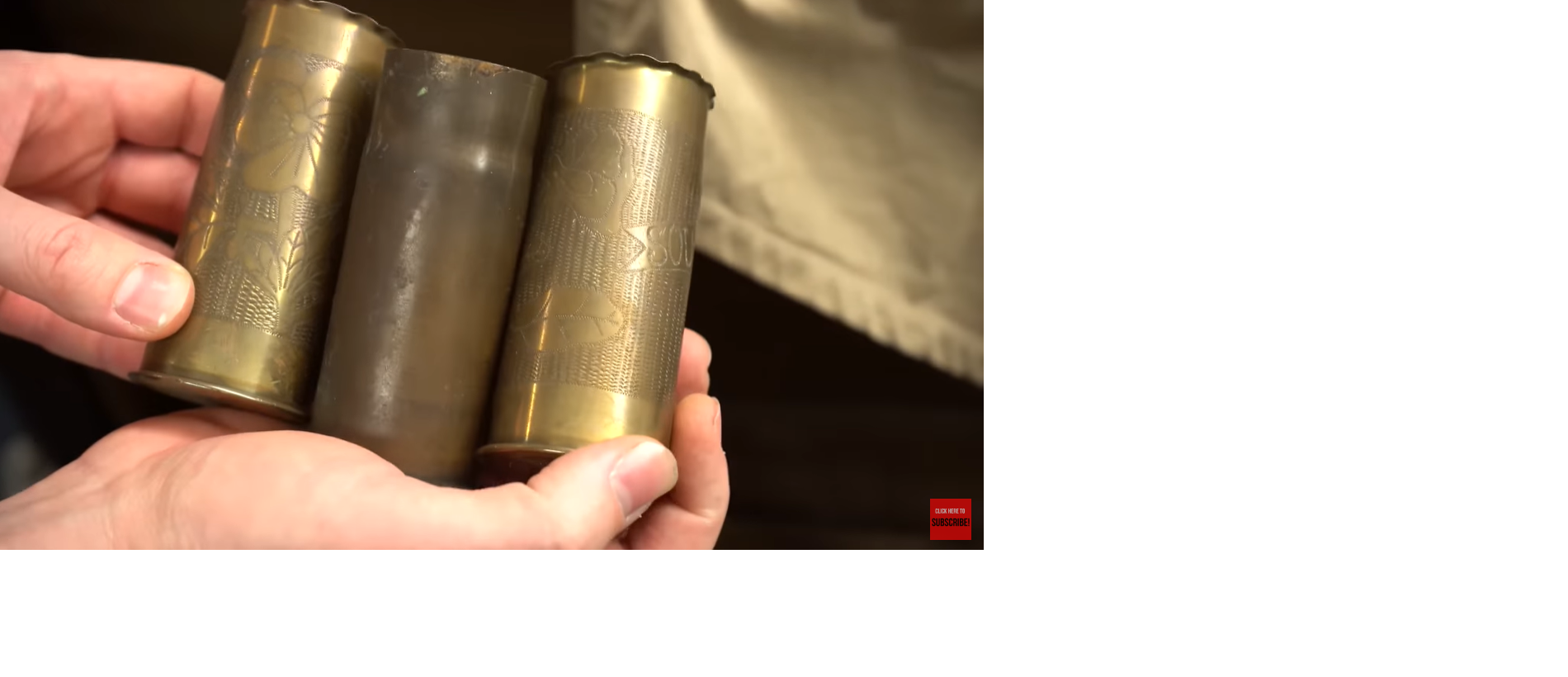 Cool pieces of Trench Art