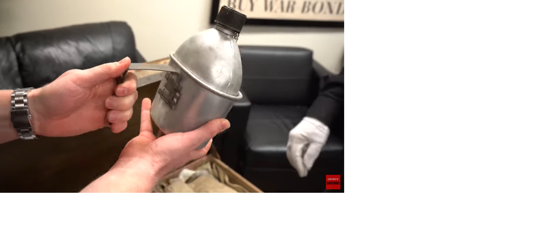 First up - World War I Canteen