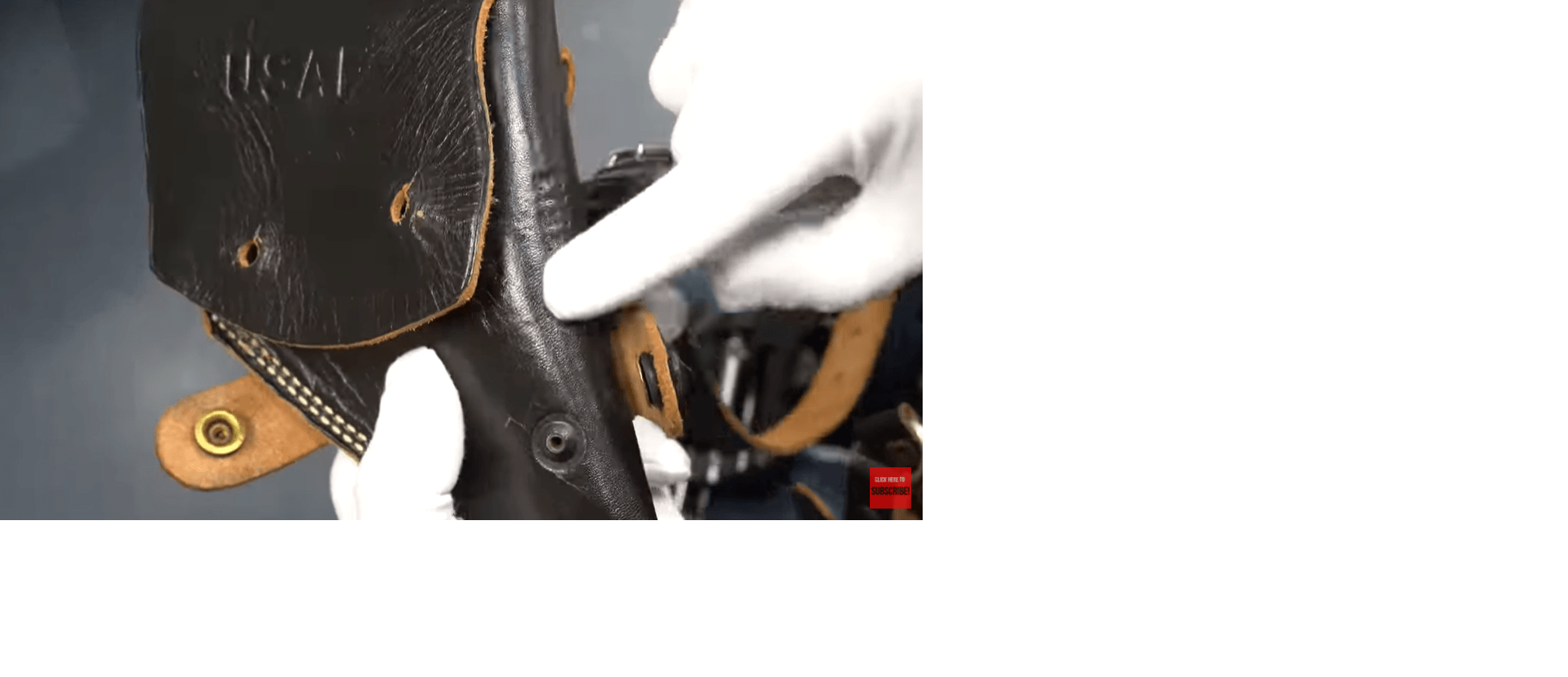 Here's an un-issued holster
