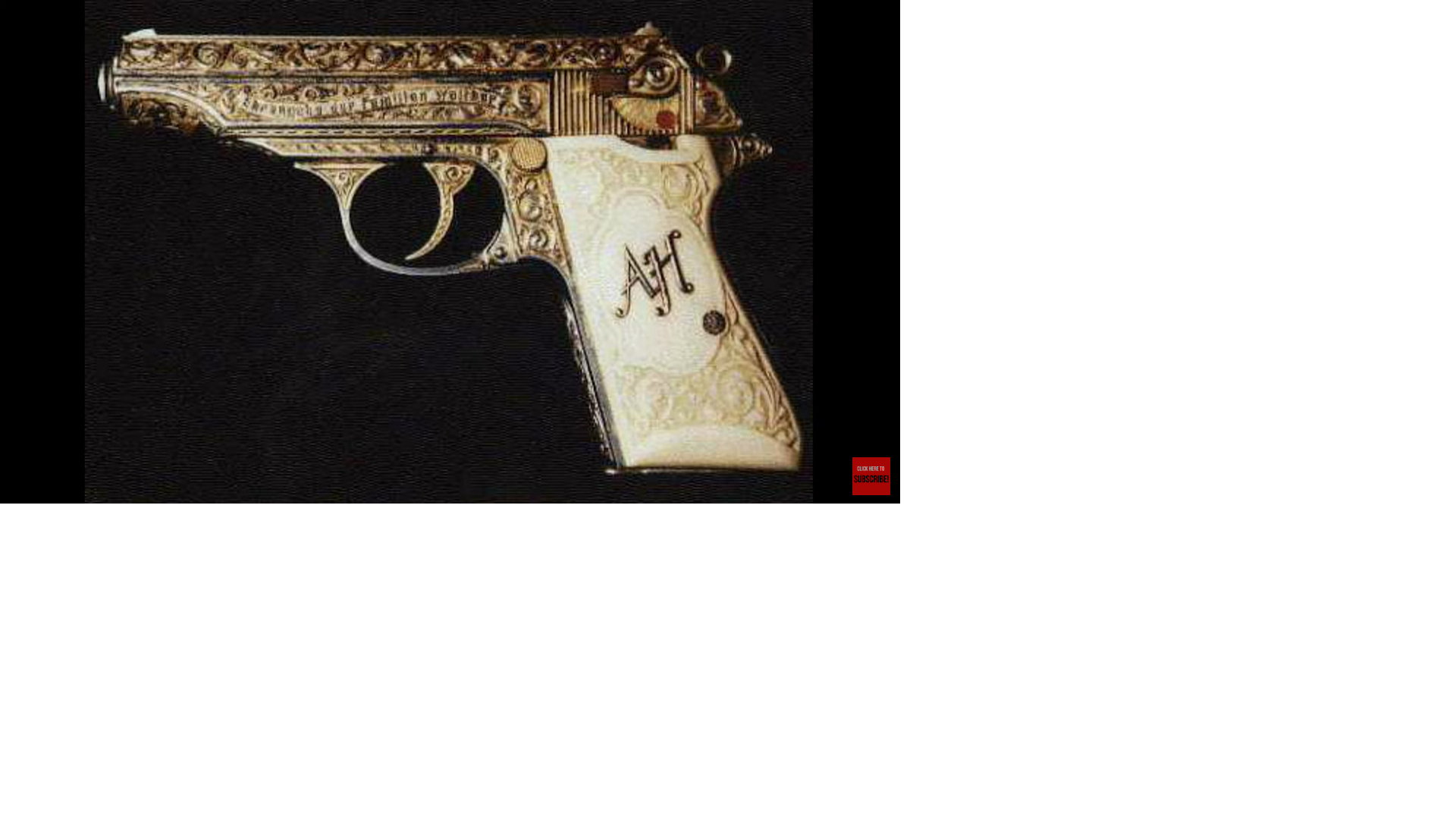 Hitler was not big on guns