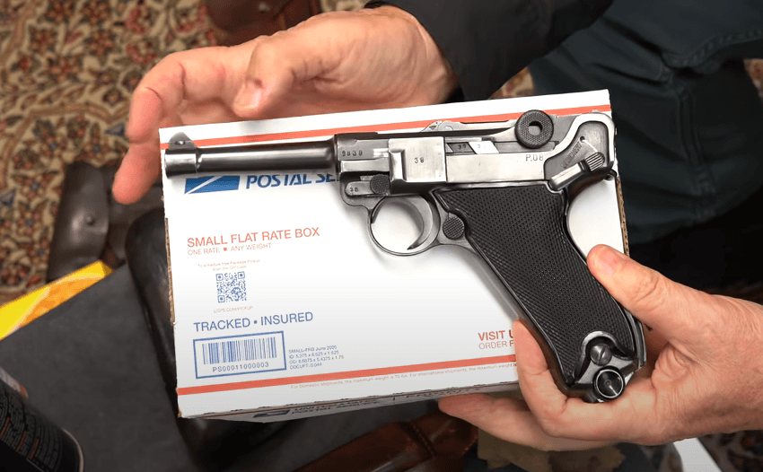 How do we put the guns in the box?