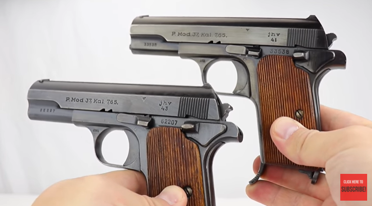 1941 vs. 1943 Femaru, 1941 has a higher polished finish while 1943 is a little bit duller