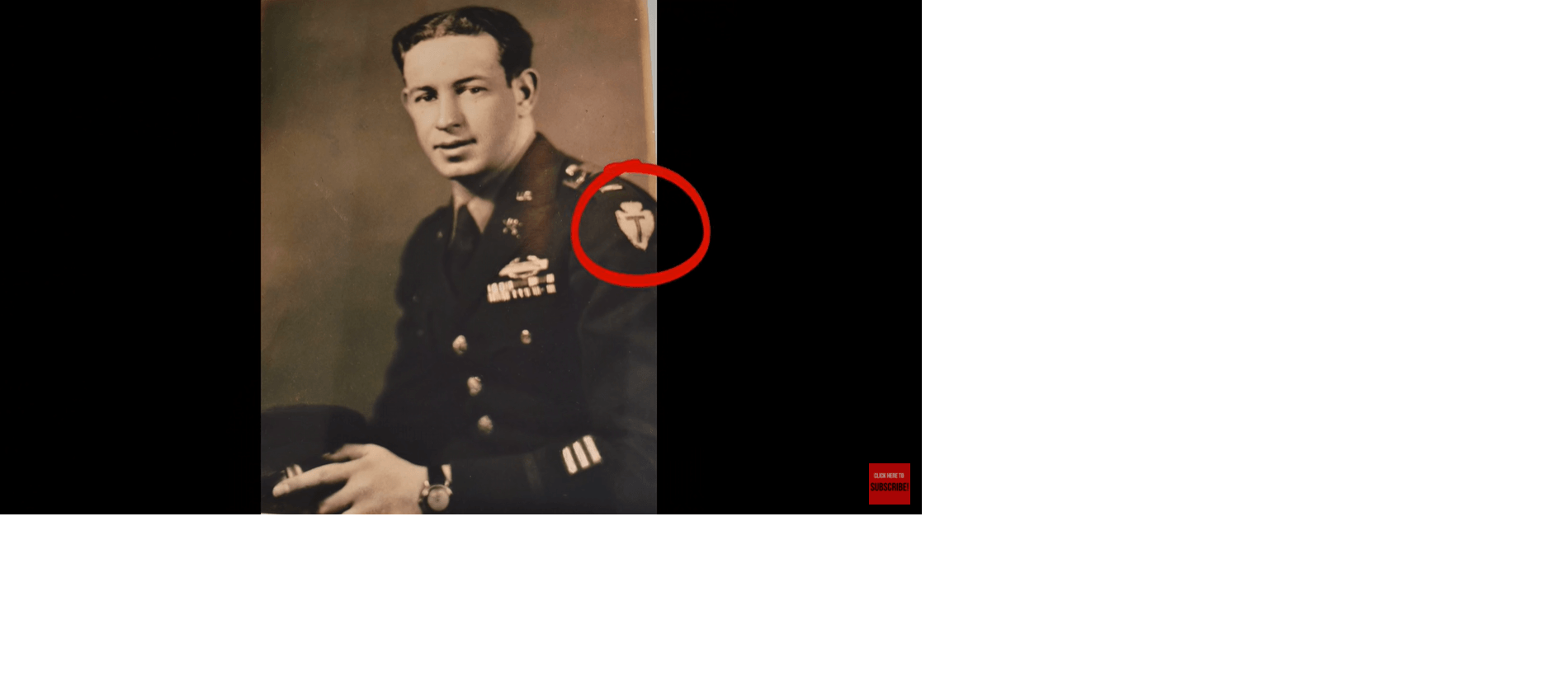 Robert was in the 36th Infantry Division